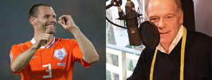 Andre Ooijer en Rick Moorman bij Radio 10 Gold