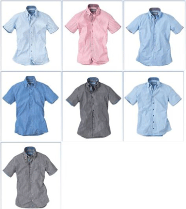 Shirts korte mouw